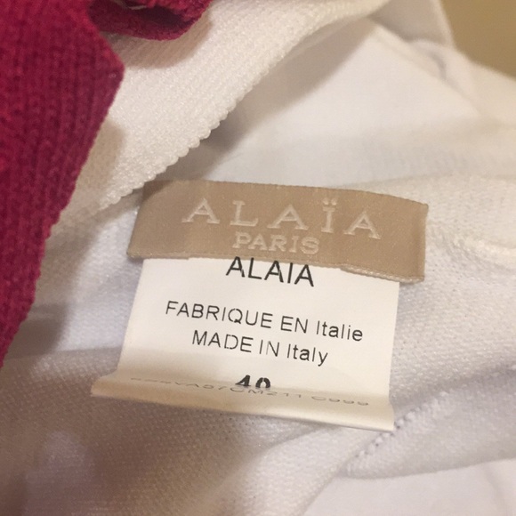 Alaia Vienne Pattern Dress - Picture 4 of 5